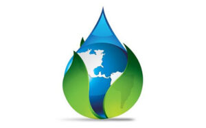 envito tech npdes services logo earth inside drop of water graphic